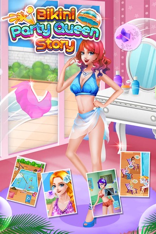 Bikini Party Queen Story - Dress up, Makeu up, Spa & Free Girls Games screenshot 4