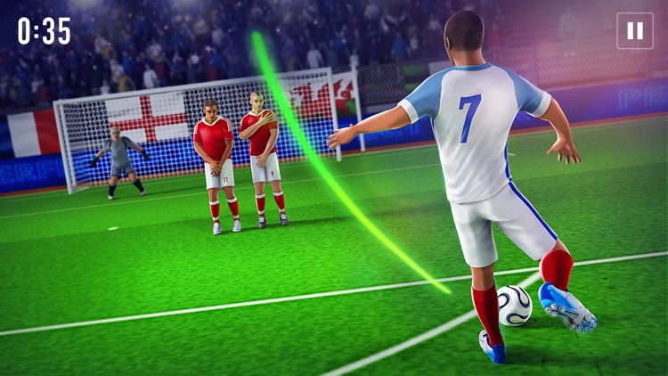 Flick Football : FreeKick Soccer Games 2019::Appstore for  Android