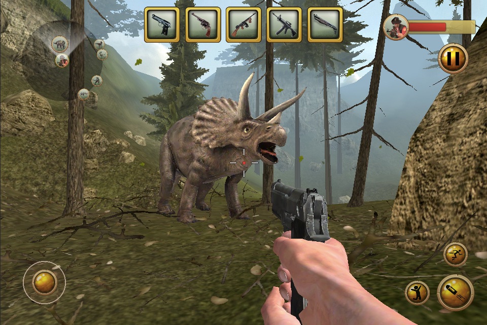 Primal Dinosaur Hunter Simulator HD Free 2016 screenshot 3