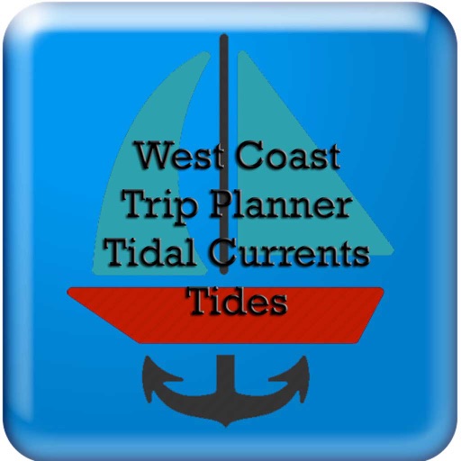 West Coast Trip Planner using Tidal Currents + Tides