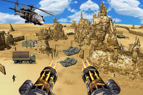 Military Gunship Strike : Helicopter Battle Attack Free screenshot 2