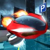 Icon Hover Car Parking Simulator - Flying Hoverboard Car City Racing Game FREE