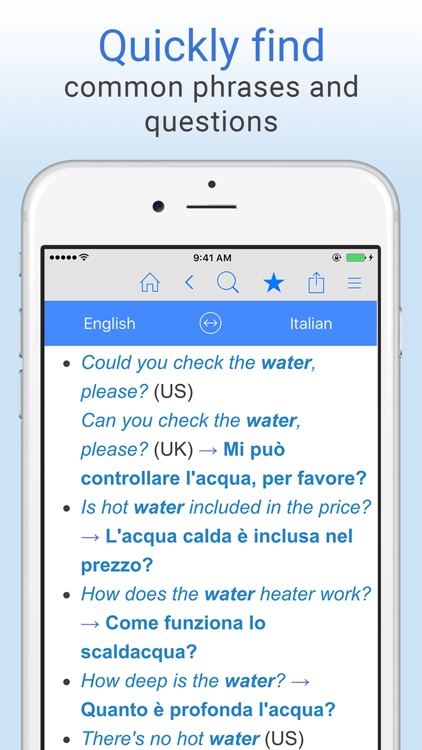 English-Italian Translation Dictionary by Farlex