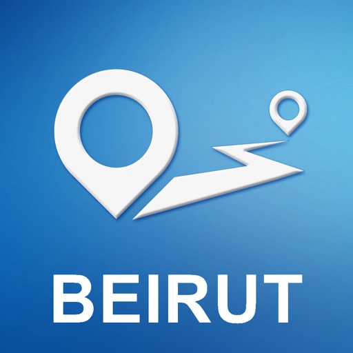 Beirut, Lebanon Offline GPS Navigation & Maps icon