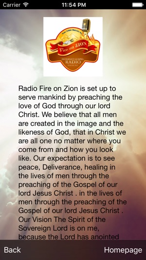 Fire on Zion Radio