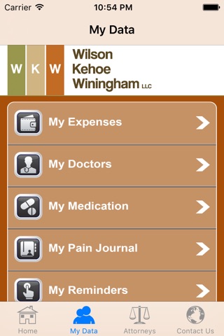 WKW Law Personal Injury Help App screenshot 3