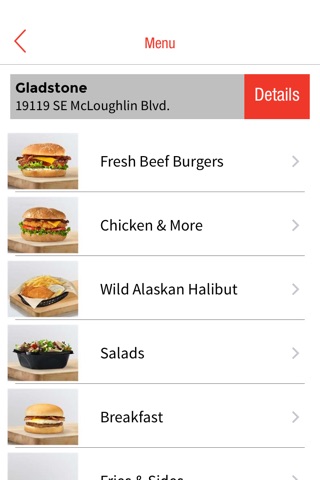 Burgerville Ordering screenshot 2