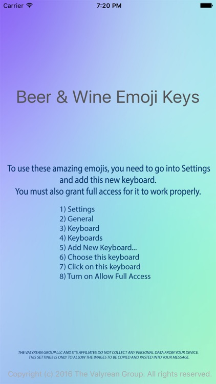 Beer & Wine Emoji Keyboard