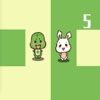 乌龟和兔子赛跑-龟兔共同赛跑,看谁能坚持到最后