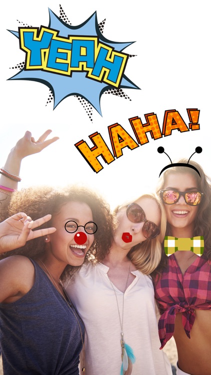 meme sticker emoji photo editor -  turn your photos into comic