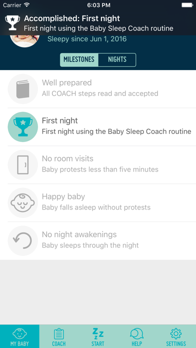 How to cancel & delete Baby Sleep Coach from iphone & ipad 4