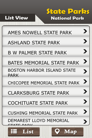 Massachusetts State Parks & National Parks Guide screenshot 3