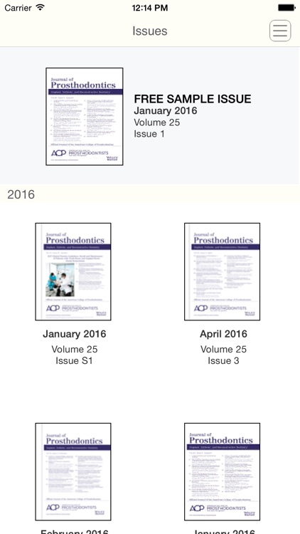 Journal of Prosthodontics