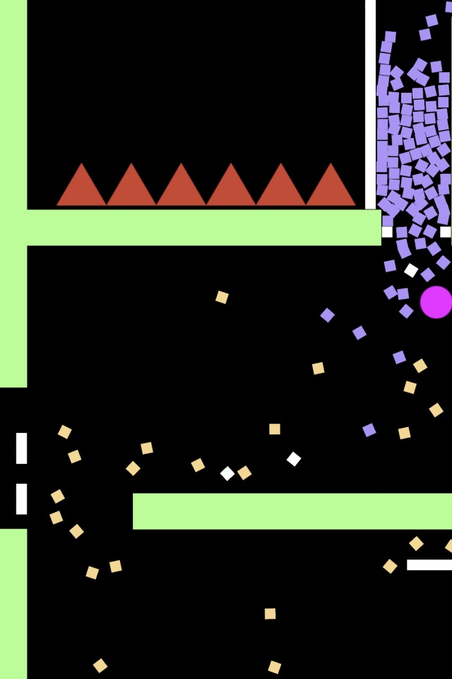 Purple Ball Bounce screenshot 3