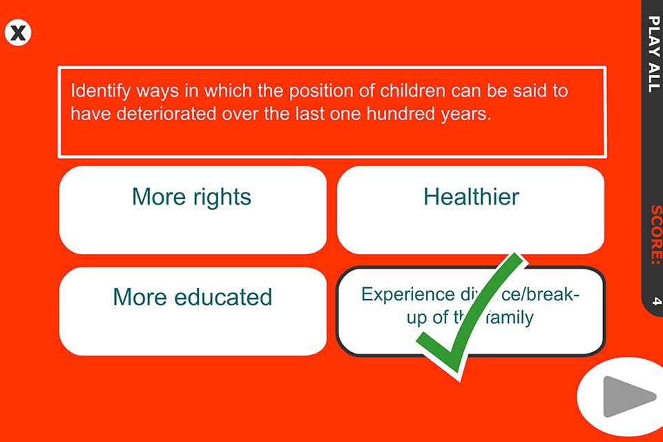 Sociology of the Family screenshot 3