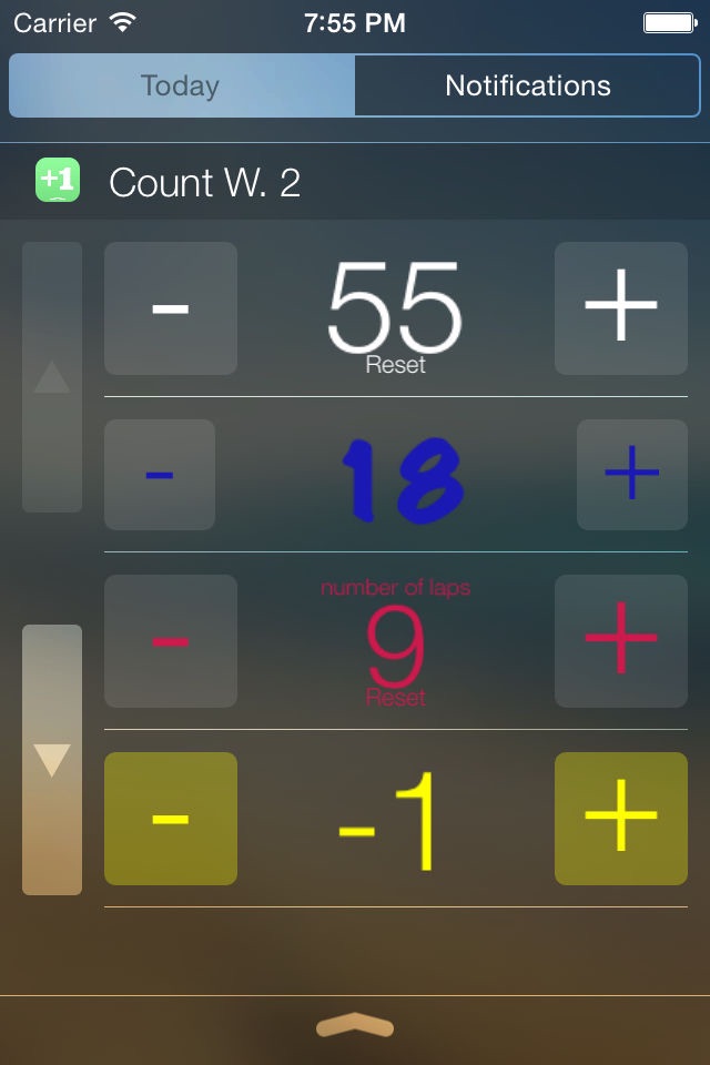 Count Widget screenshot 2