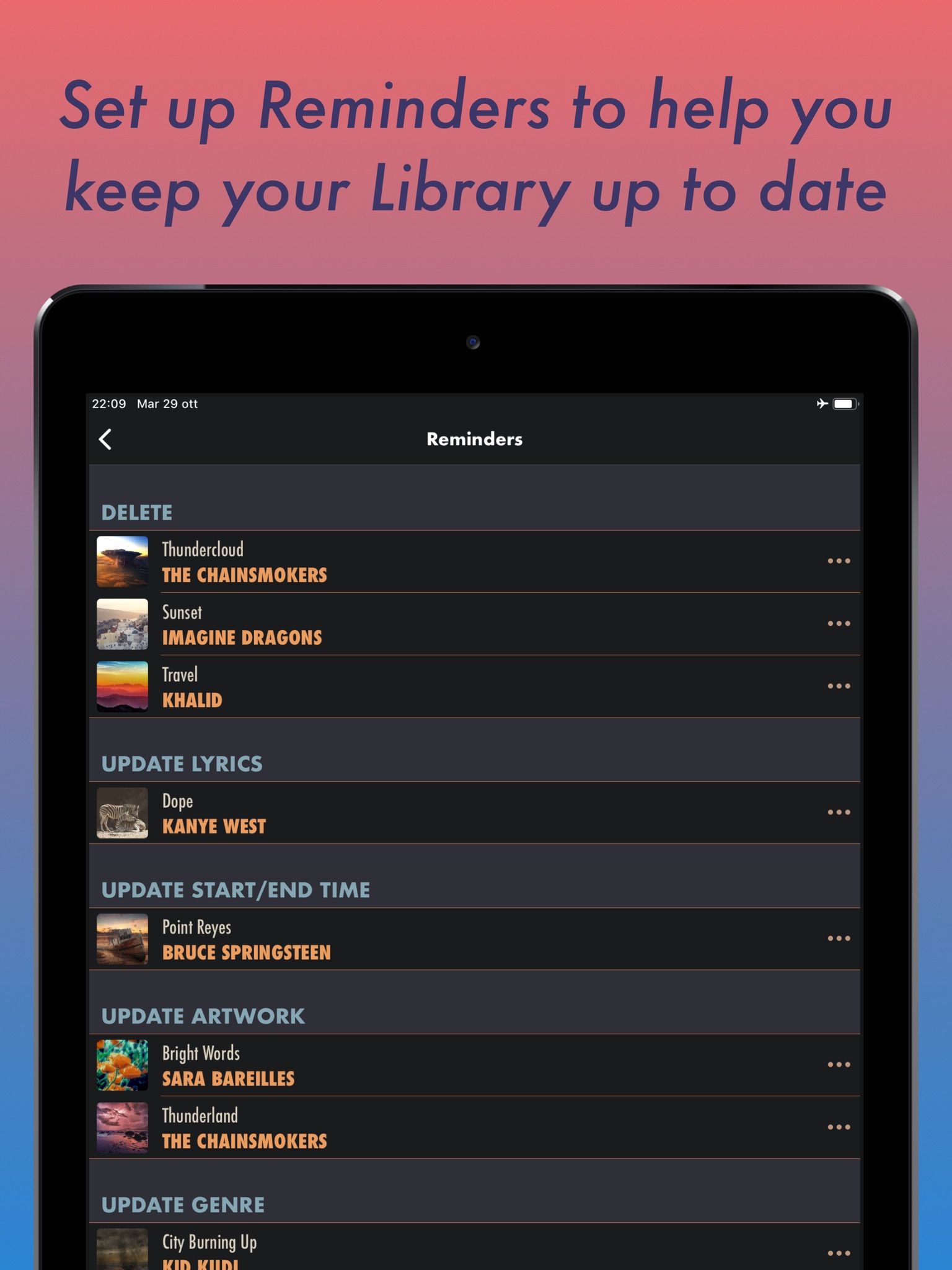 Derecom Music Player screenshot 4