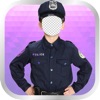 Kids Police Photo Montage