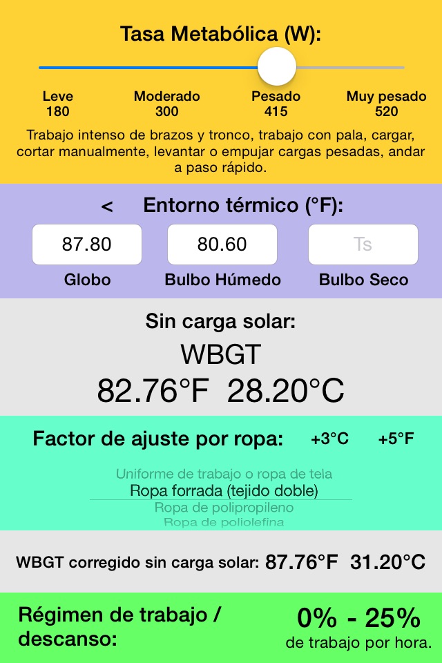 Thermal Stress Calculator screenshot 4