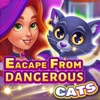 Escape from dangerous cats