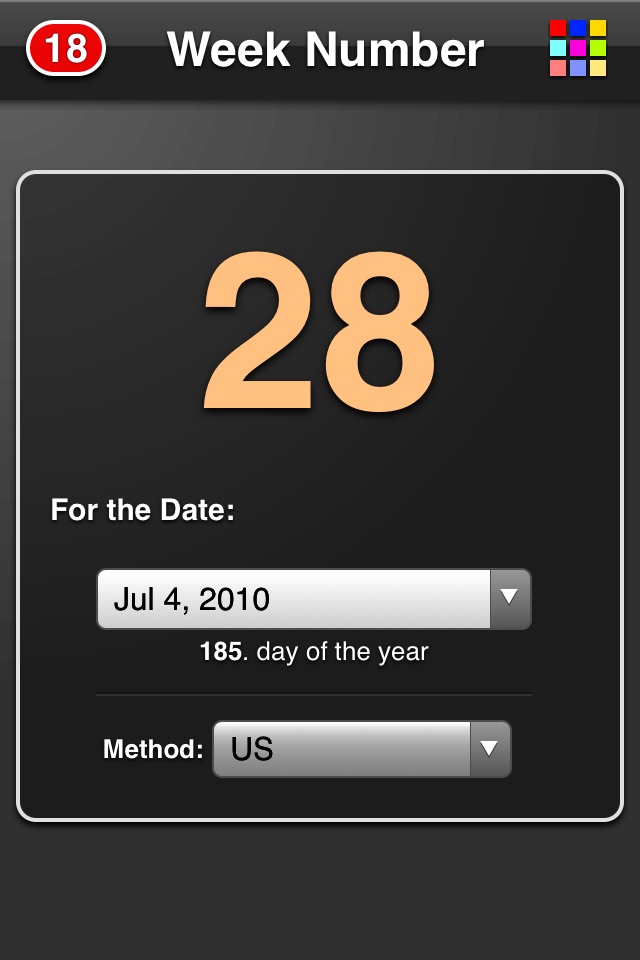 The Week Number screenshot 4