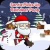 SantaPicksUpReindeerPoop