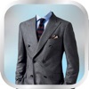 Men Fashion Suit Photo Montage