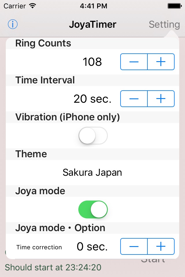 JoyaTimer screenshot 2