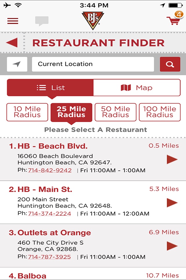 BJ's Restaurants screenshot 3