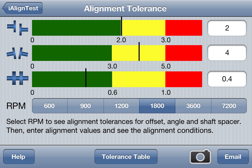 iAlignTest screenshot 3