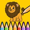 My Zoo Animals Coloring Book