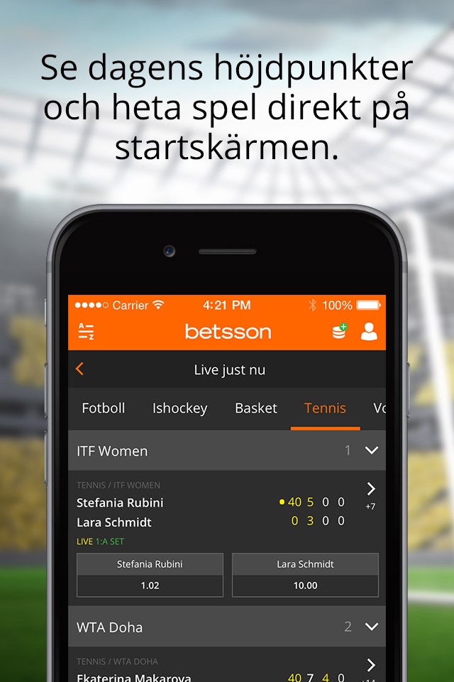 Betsson Casino & Sports Bet screenshot 2