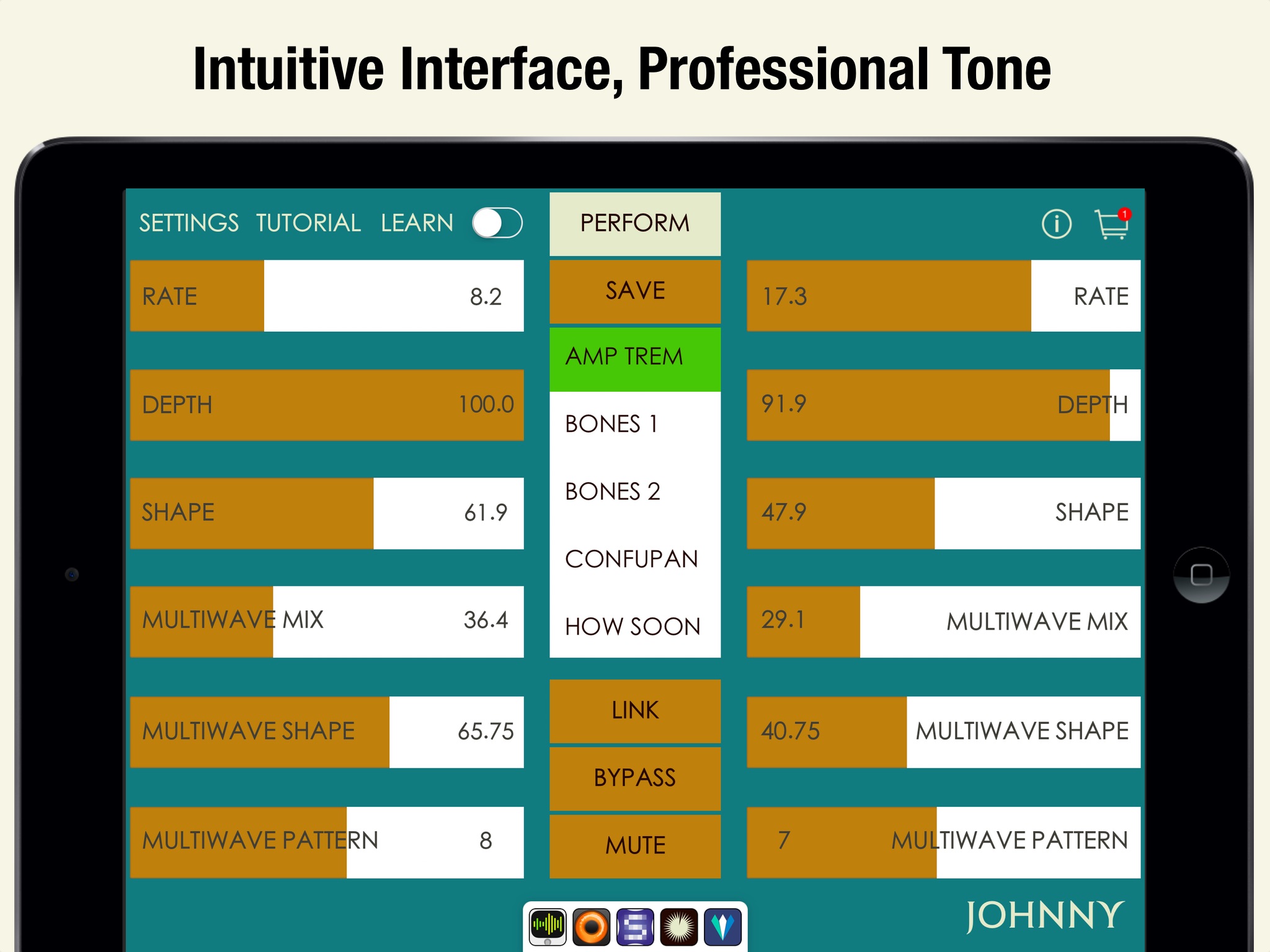 Johnny - Multiwave Tremolo FX screenshot 4