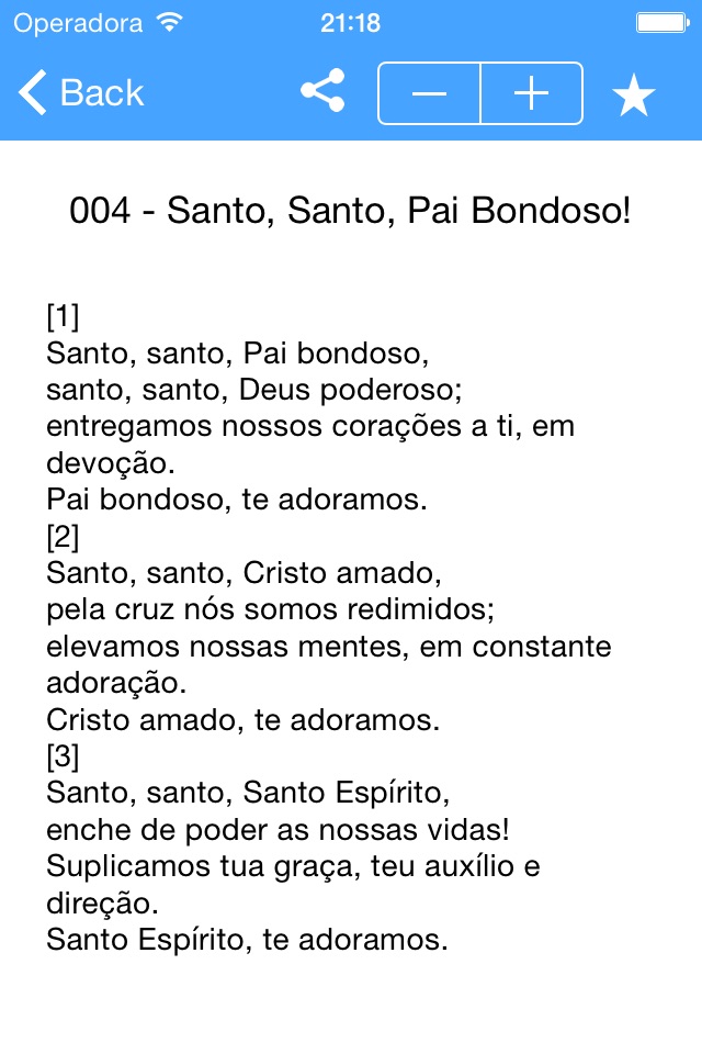 Hinário Culto Cristão screenshot 2