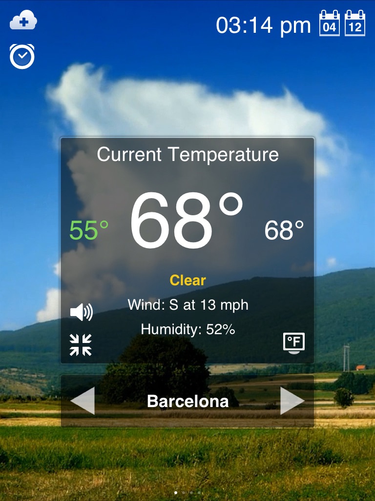 Weather Motion HD screenshot 2