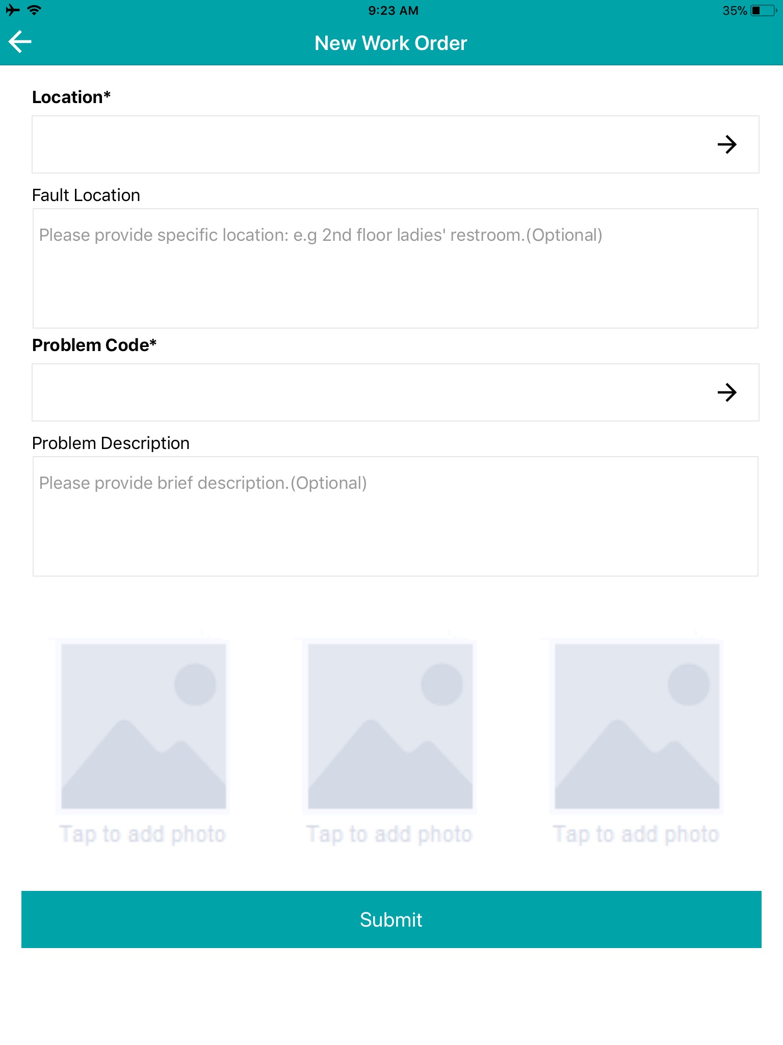 IHH Work Order System screenshot 3