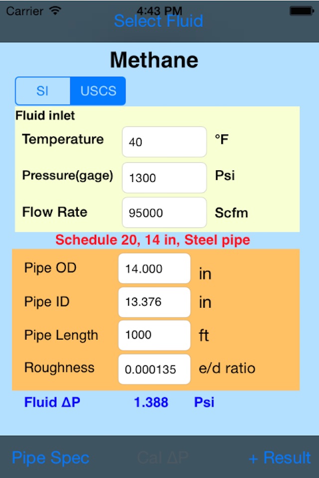 Fluid Pressure Drop screenshot 4