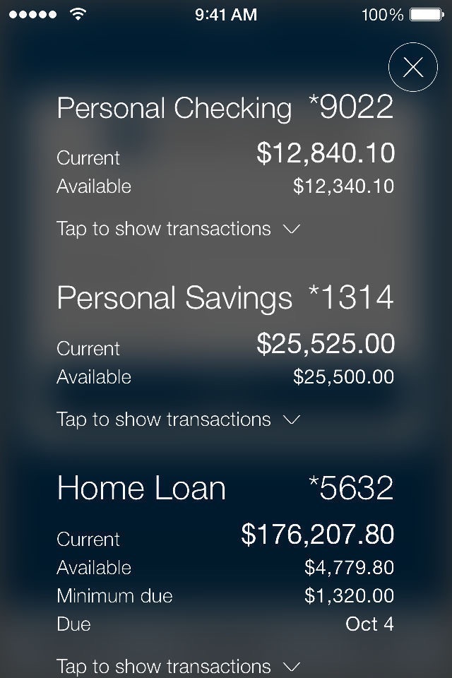 Eastman Credit Union screenshot 2