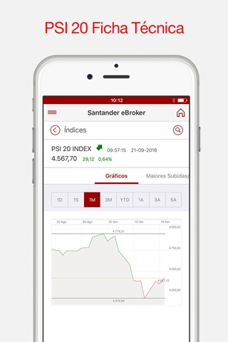 Santander eBroker screenshot 3