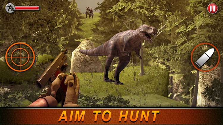 T-Rex Hunting Season 2016:Dino Hunter Survival Mission in Jurassic Island screenshot-3