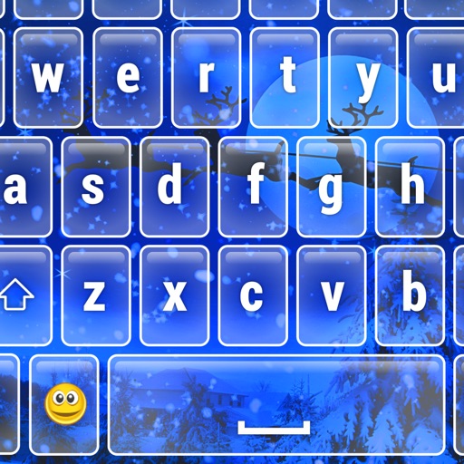 Christmas Keyboard Emoji Holiday Themes Xmas Fonts icon