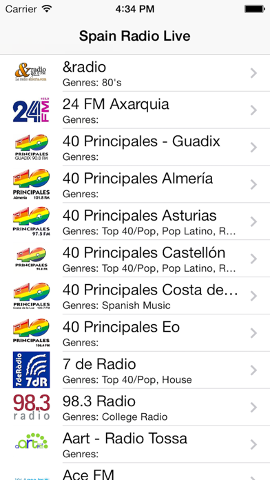 How to cancel & delete Spain Radio Live (Radio España) from iphone & ipad 1