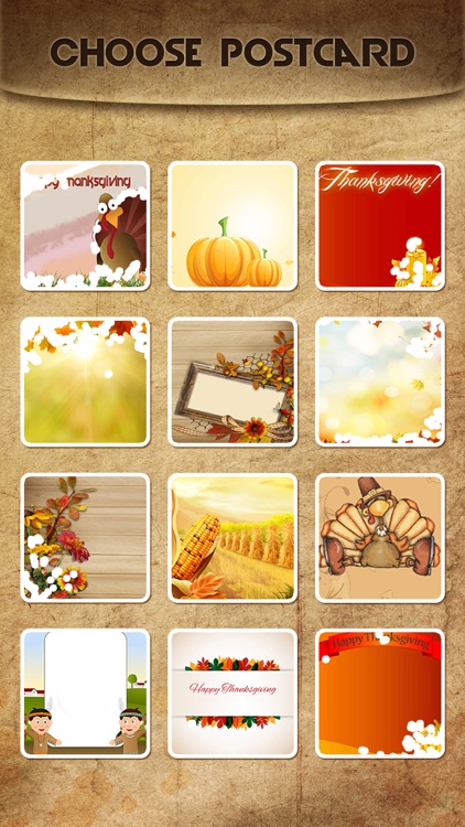 Holiday Greeting Cards FREE - Mail Thank You eCards & Send Wishes for American Thanksgiving Day