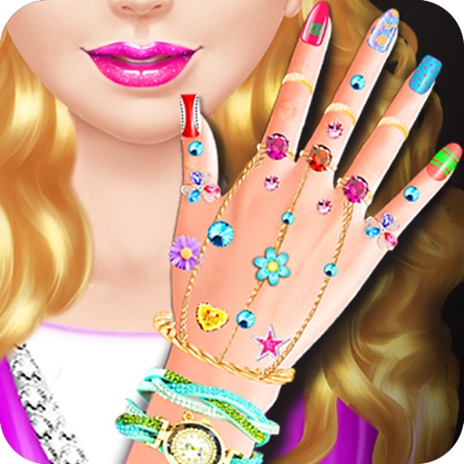 Fancy Nail Makeover Salon - Makeup & Dressup Girls Games iOS App