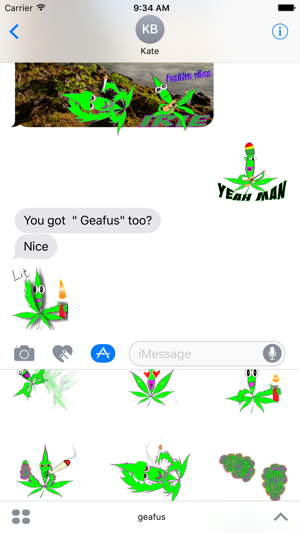 Geafus 420 Animated  Weed Emoji(圖4)-速報App