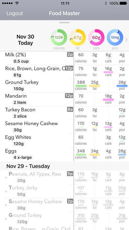 Food Master - track your food, and master it screenshot-3