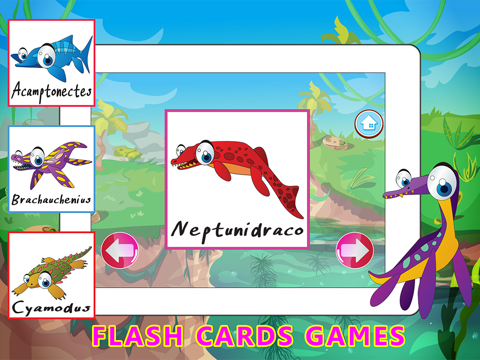Water Dinosaur Learning - Kids Puzzle Color Pages screenshot 2