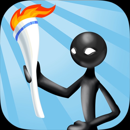 Running  Sketch Man - Sport Challenge Icon