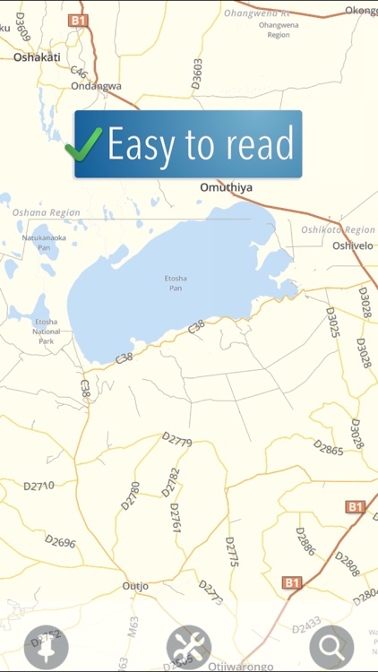 Etosha Travelmapp
