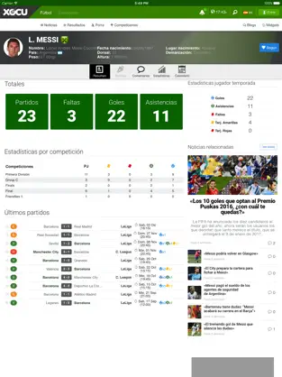 Imágen 4 Xocu: Resultados, porras y noticias de fútbol iphone